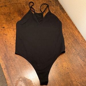 Frank & Eileen Black Bodysuit